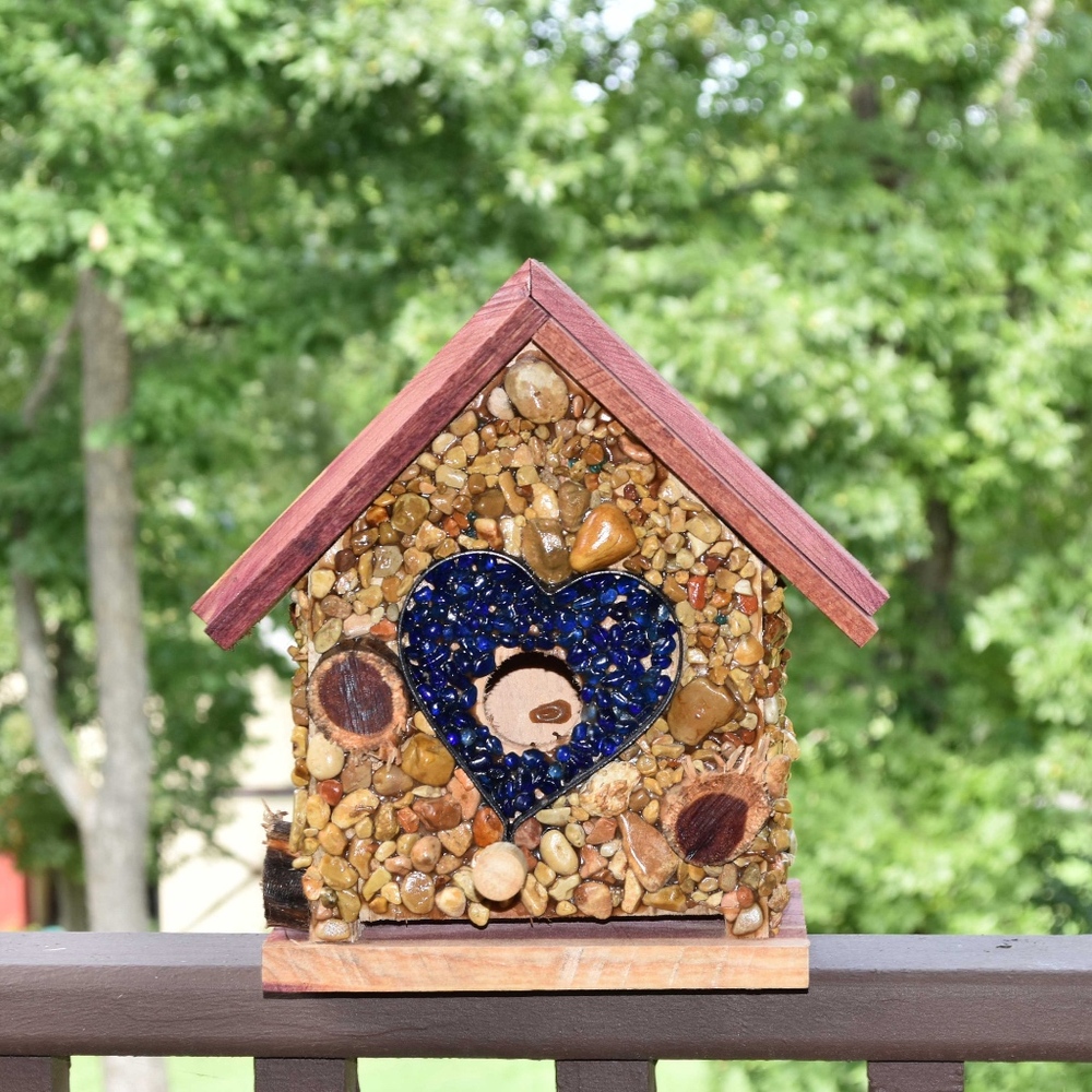 Handmade Rustic Birdhouse